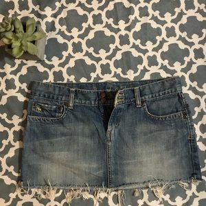 Abercrombie & Fitch denim skirt